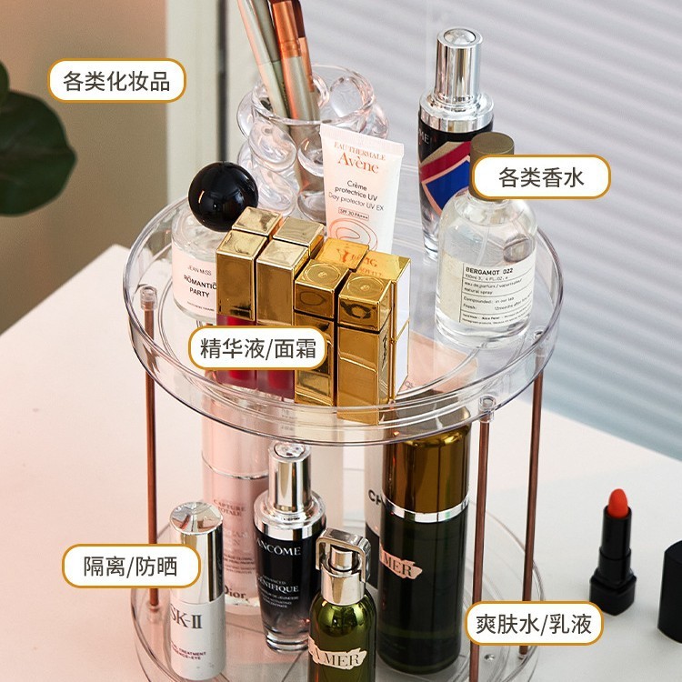 厂家直销居家收纳盒桌面整理厨房必备收纳旋转置物架|undefined