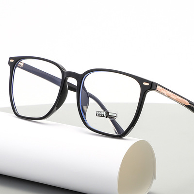 Red Polygon Spectacle frame men and women currency Simplicity Little face Frame TR90 Blue light myopia Eyeglass frame