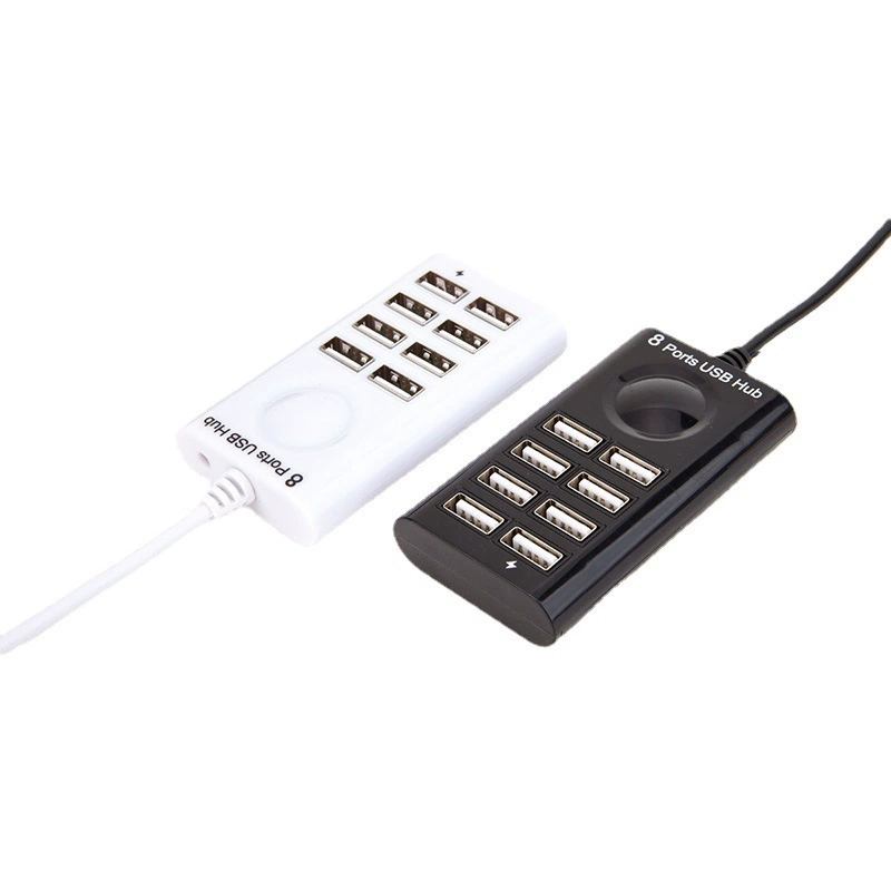 跨-border внешняя торговля 8 USB2.0 HUB восемь входов хаб ответвления настольный ноутбук расширение док-станция