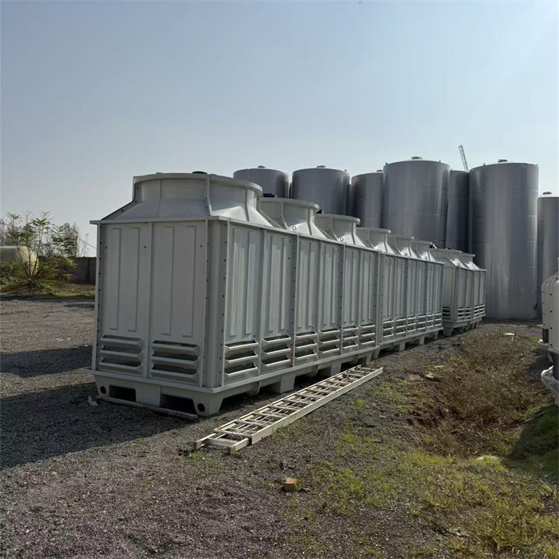 出口冷却塔 二手玻璃钢冷却塔 玻璃钢封闭式冷却塔方形圆形凉水塔