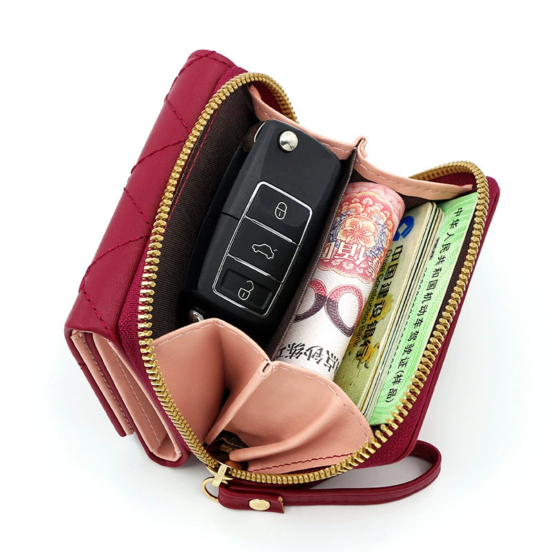 Wallet, short capacious universal fashionable shoulder bag