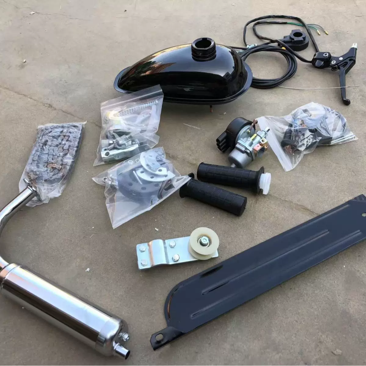 除发动机外所有配件