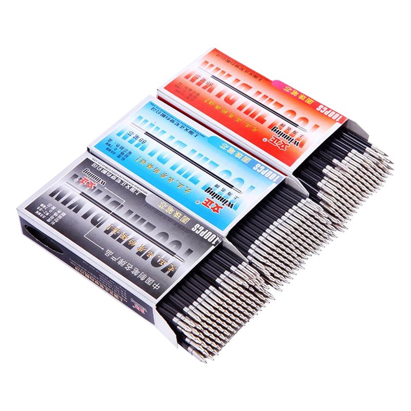Wen Zheng 88 ballpoint pen refills Press non-erasable refills refills manufacturers wholesale oily pens multicolored pens