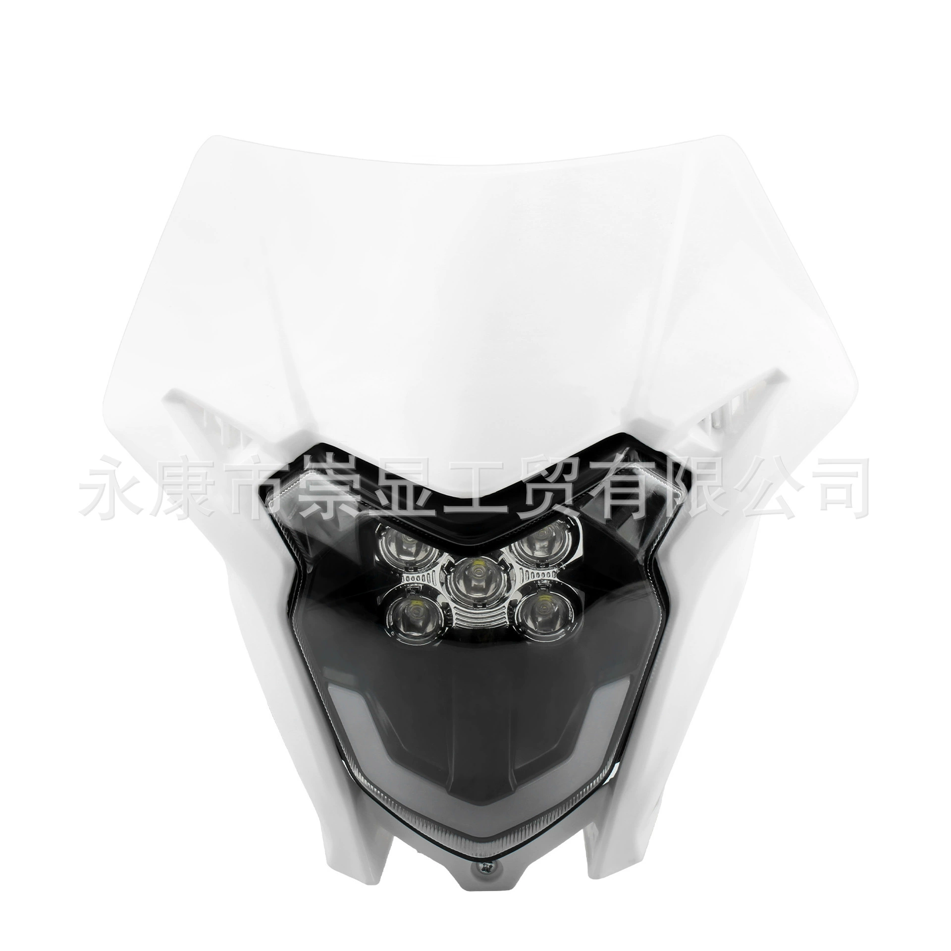 Дорожно-мотоциклетные светодиодные фары подходят для Honda CRF 150 230 450 общие аксессуары для головного света внедорожного мотоцикла