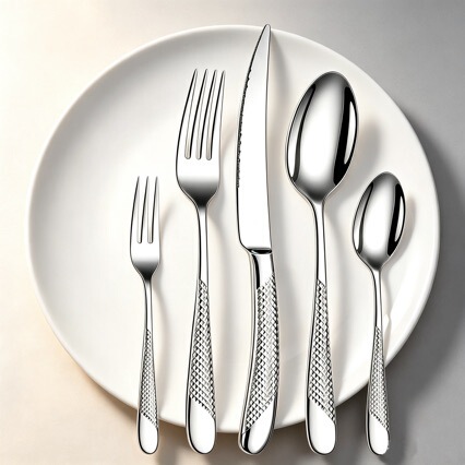 Cross-border Amazon Stainless Steel Knife, Fork and Spoon suit High-value Star Diamond Tableware Western Restaurant Steak Knife Dessert Spoon Cross-border Amazon Stainless Steel Knife, Fork and Spoon suit High-value Star Diamond Tableware Western Restaurant Steak Knife Dessert Spoon
