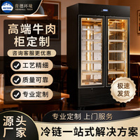 德国同款牛肉熟成柜商用牛肉烘干机西餐烤肉冷藏恒温展示柜