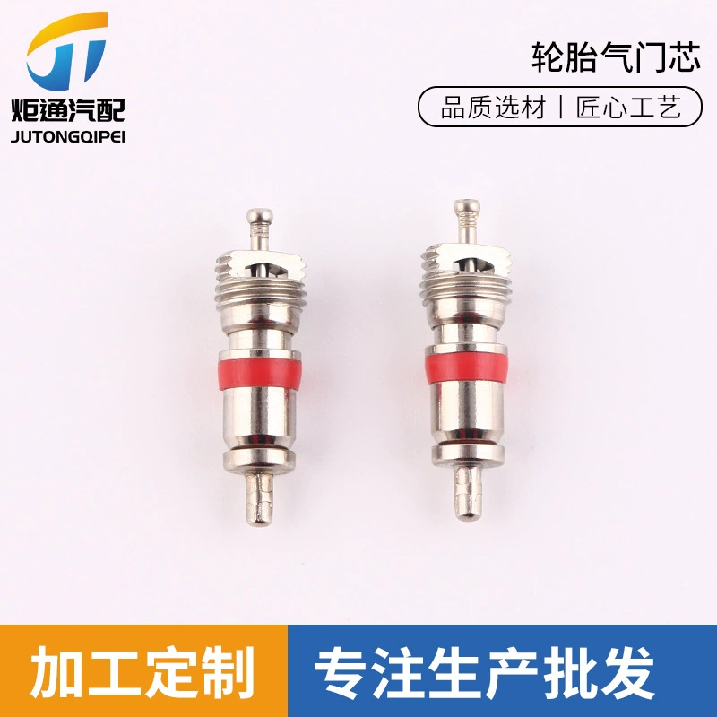 #7002 Американский сердечник клапана шины, медный клапан, игольчатый автомобиль, применимое красное уплотнительное кольцо O-типа на складе