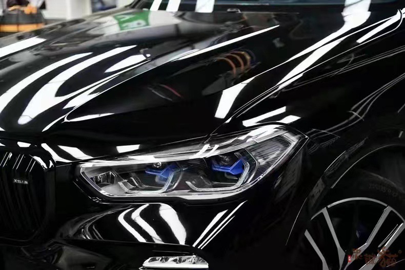 Car Imported Tpu Ultra-Bright Crystal Piano High-Gloss Black Full Car Paint Protective Film Color-Changing Film Repair and Anti-Dividing
