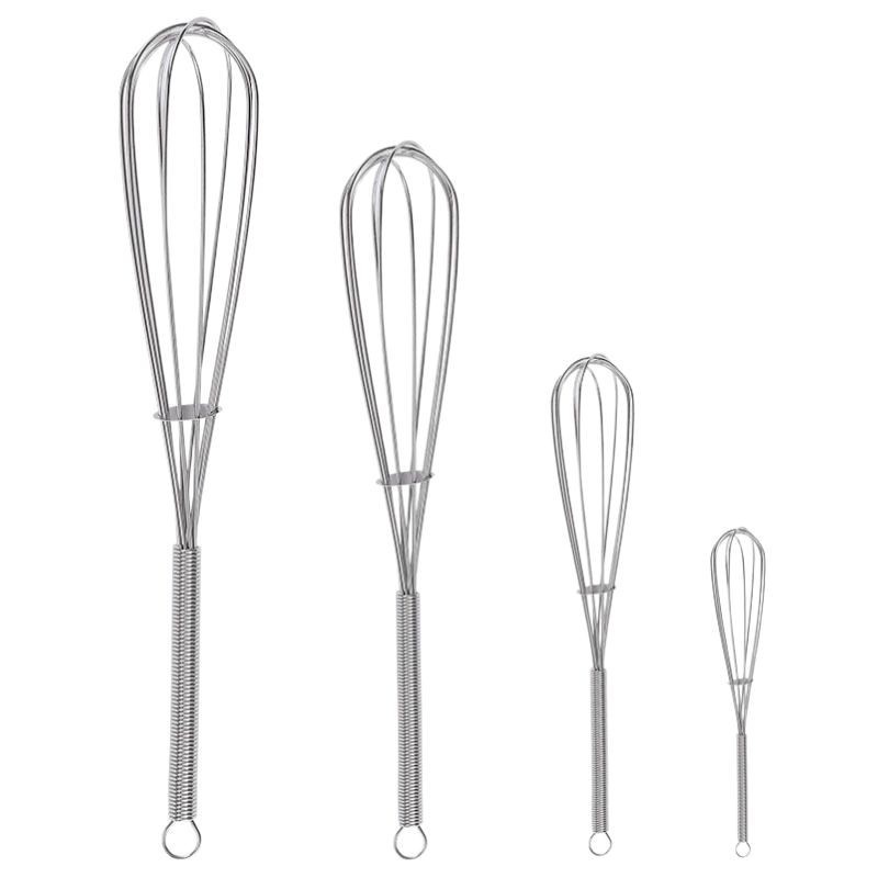 ステンレススプリング柄卵打ち器キッチン家庭用手持ちクリーム卵攪拌送り器焙煎ツールプレゼント|undefined