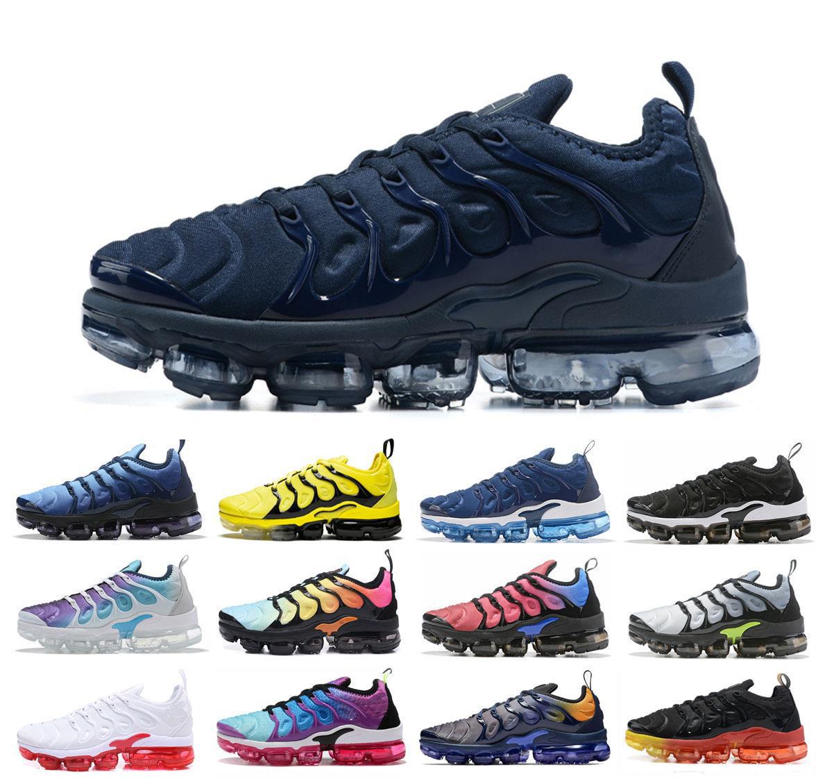 2019 nueva zapatilla de deporte exclusiva de comercio exterior transfronterizo TN Zapatos de cojín de aire PLUS zapatos para correr 36-46