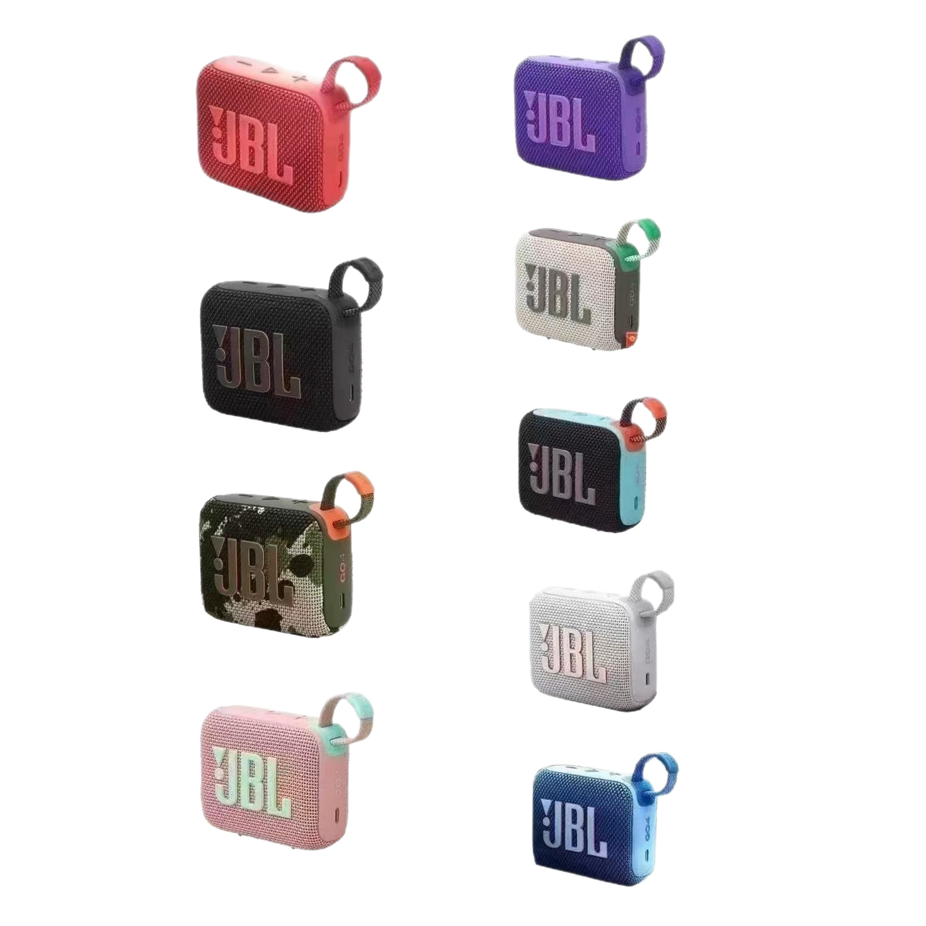 Aplicable al altavoz inalámbrico Bluetooth de cuarta generación Go4 BRIC transfronterizo conveniente subwoofer al aire libre cordón de audio HIFI