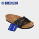 Summer Beach Shoes Men's and Women's Cork Flat Heel Soft Bottom Slippers Cork Slippers Double Buckle Slide Sandals