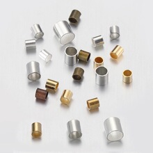 500个定位管 隔断珠 管位珠 珠链线夹固定管串珠材料 DIY饰品配件