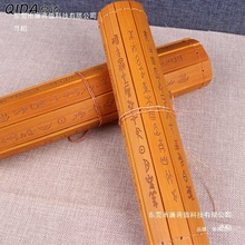 篆书表演刻字拍摄道具甲骨文书简舞蹈学生竹简古代书卷朗诵儿童