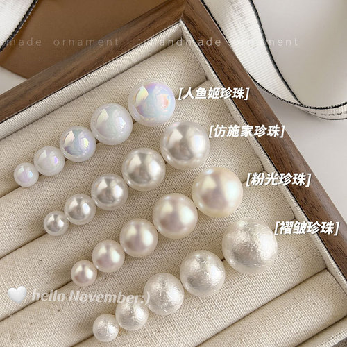 925 silver needle pearl earrings for women Korean ins niche high-end earrings commuting versatile high-quality earrings wholesale