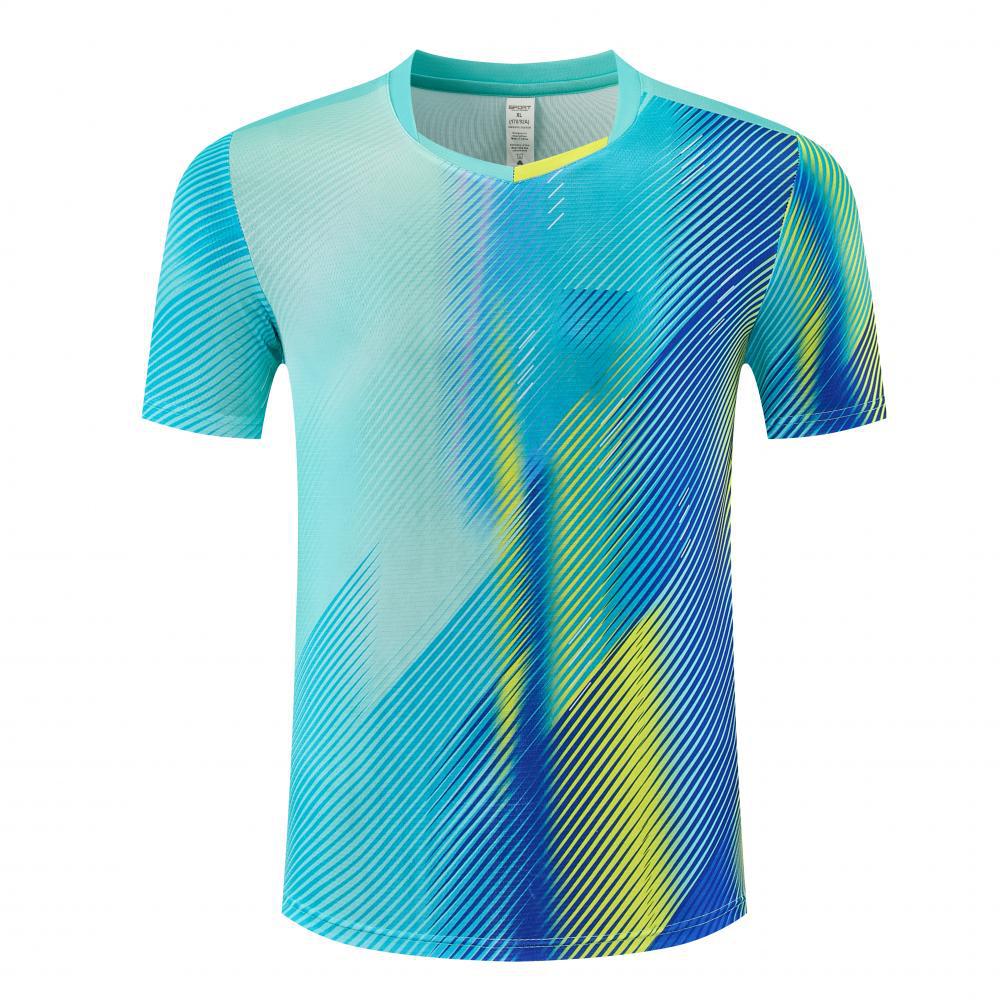 26 nuevas chaquetas de bádminton impresión instantánea de secado rápido transpirable tenis de mesa ropa de tenis de mesa marca de la misma luz