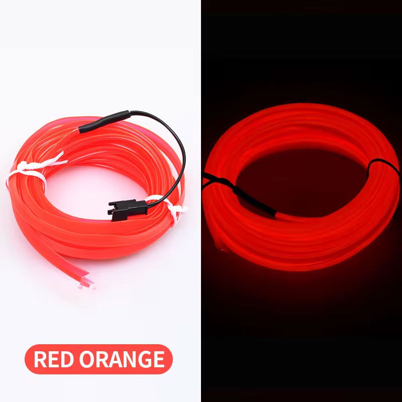 Car Dashboard Led Cold Light Line Interior Atmosphere Light El Cold Light Line USB Driver
