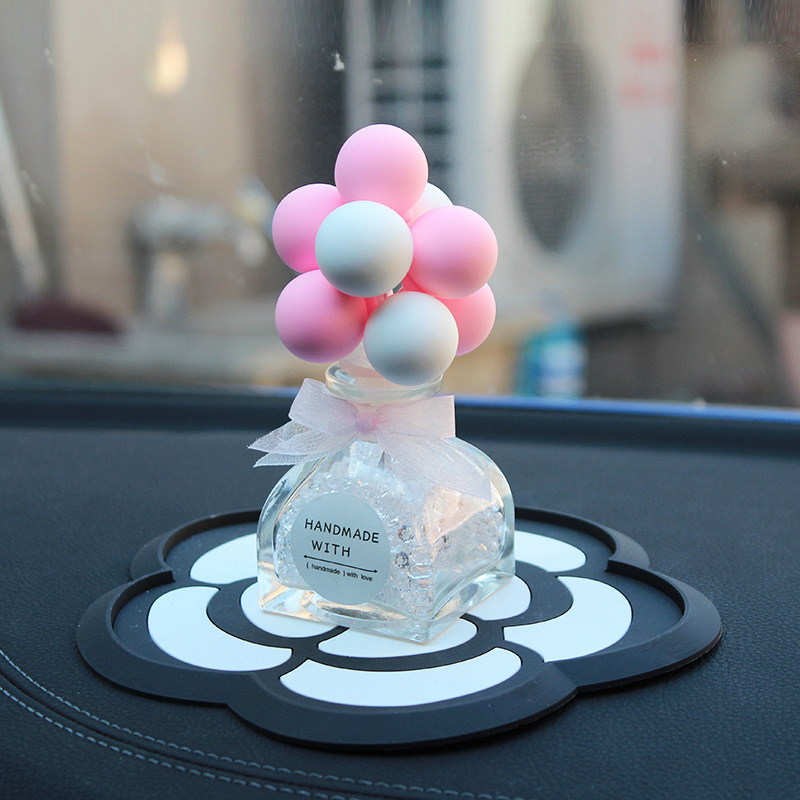 Decoraciones de automóviles personales creativas hermosas y lindas globos para automóviles decoración de automóviles regalos asiento de perfume