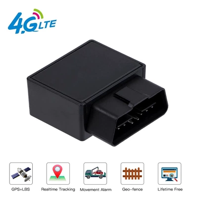 4g Tk816 Obd Vehicle Gps Locator Obd Anti-Theft Alarm Obd Interface Free Installation