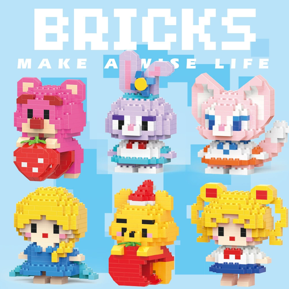 Lego, конструктор мультфильмов, минифигурки, кукла, клубника, игрушка, прямые продажи с завода, оптовая продажа