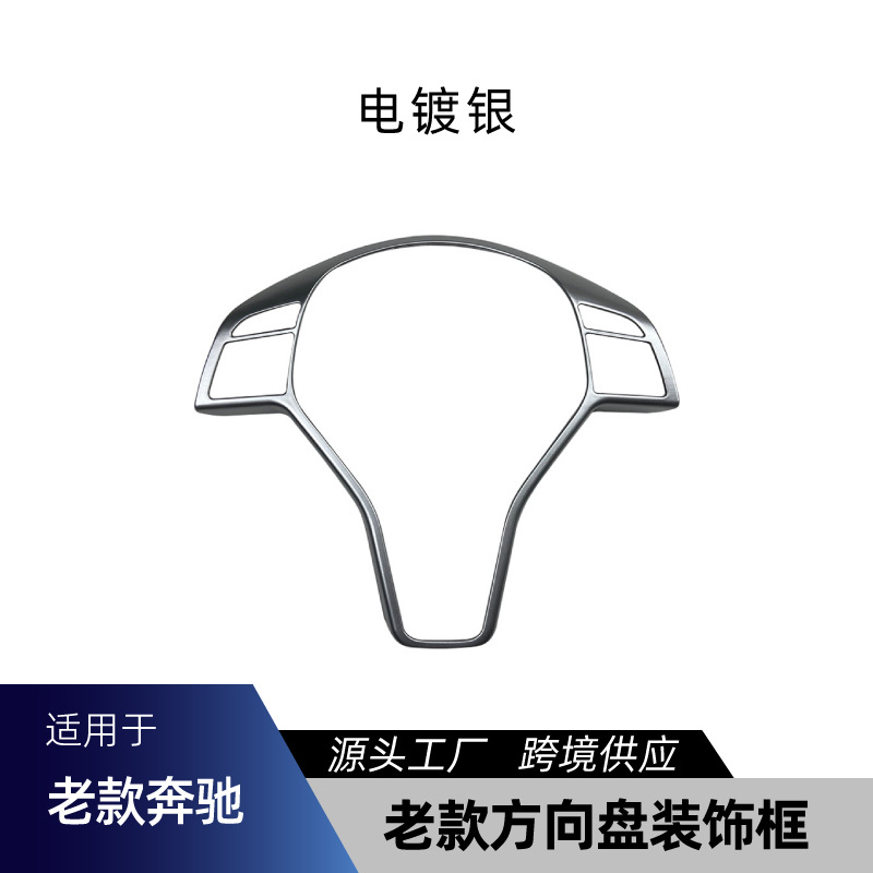 Aplicable al viejo Mercedes-Benz Clase A Clase B Clase C Clase E GLA CLA GLK CLS-Class volante marco decorativo