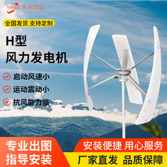 メーカーの現物垂直軸風力発電機の大電力風景は相補的に監視してネットからそよ風発電機を離れます。