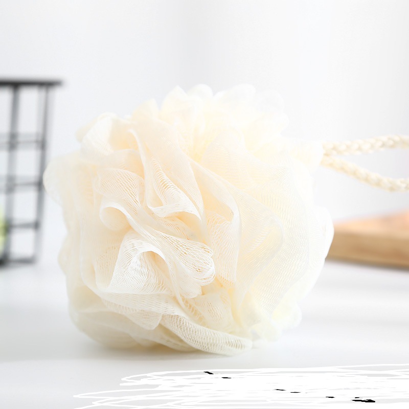 Bola de baño de encaje Flor de baño Bola de piel de alto grado Bola de baño Toalla de baño súper suave para niños