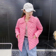 2024新款小个子轻薄棉服女冬季韩系高级感加厚棉衣复古韩宽松棉袄