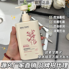 源头批发碧素堂黄芪洗发水草本植萃配方去屑清洁防断发护发洗发乳