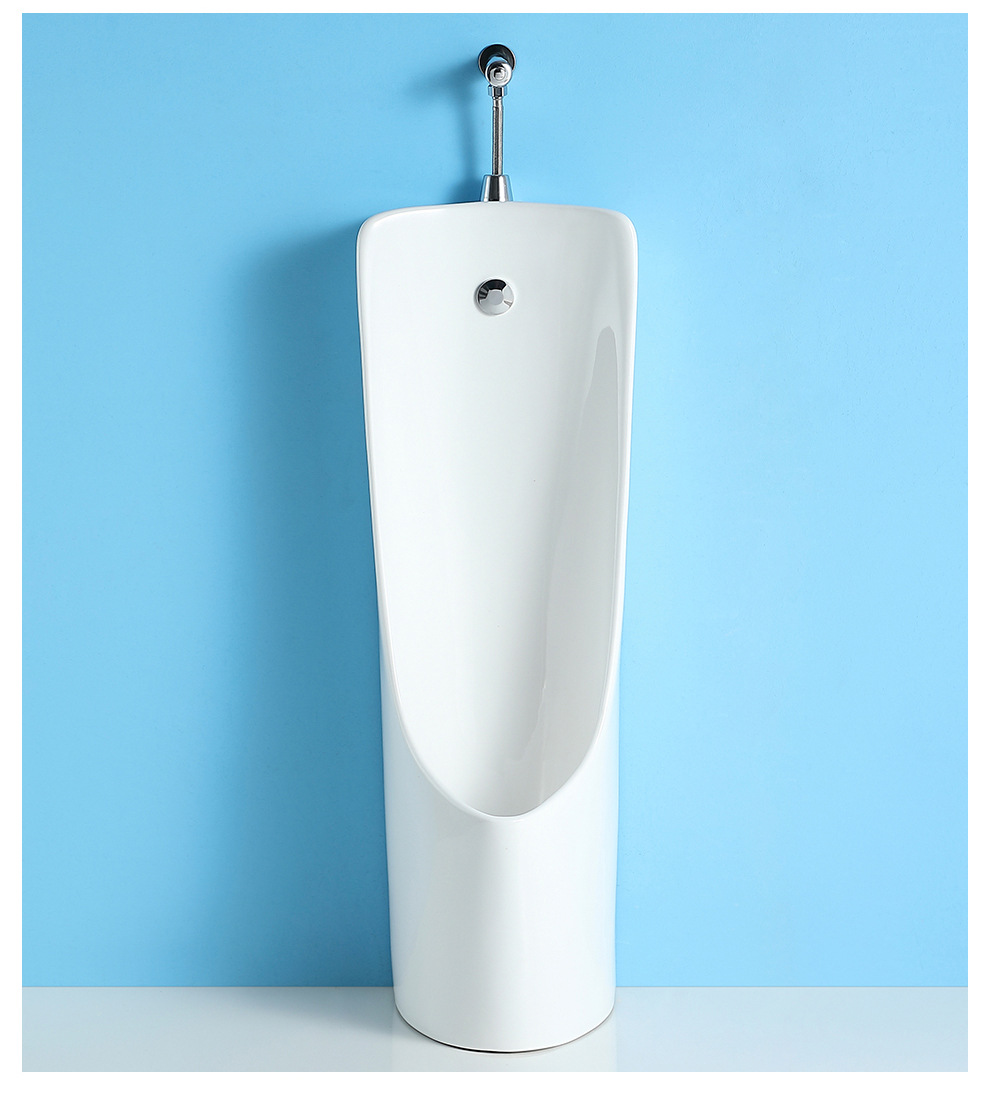 Men's urinal floor-standing wall-mounted integrated fully automatic sensor ceramic urinal, household urinal urinal undefined