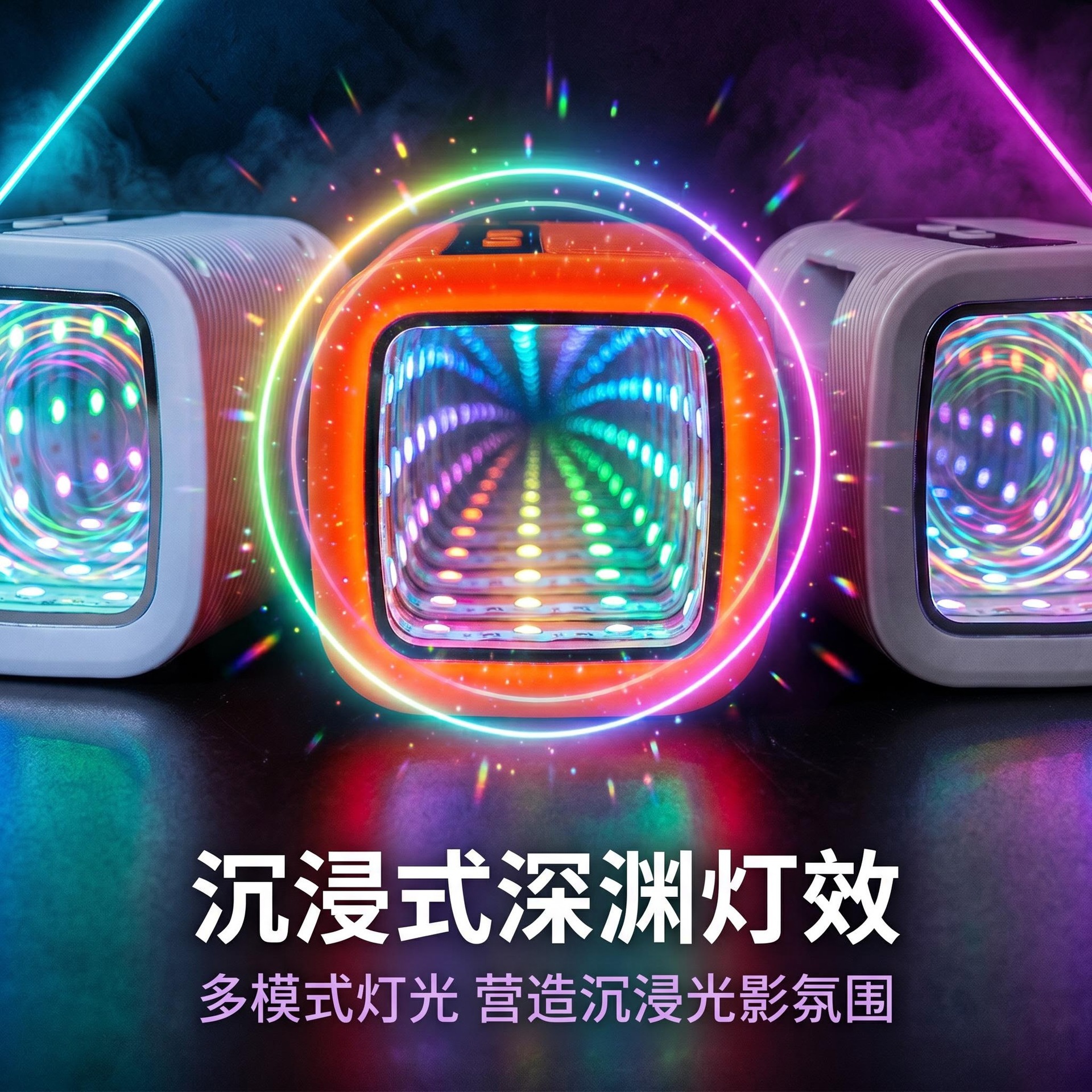 2026新款便携式可串联智能无线us充电低音炮蓝牙音箱适用户外y09