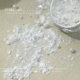 Cross-border nail art diamond mica powder ultra-thin glitter sequins pure white transparent brocade powder Japanese opal powder wholesale