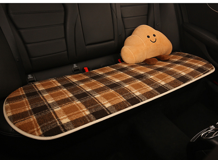 Fun and Cute Croissant Car Headrest Pillow Plush Car Doll Doll Creative Cartoon Headrest Pillow