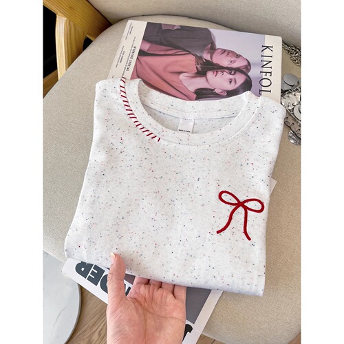 (40 pcs 92% cotton 8% spandex bow embroidery front-closing sleeveless t-shirt for women summer polka dot short style)