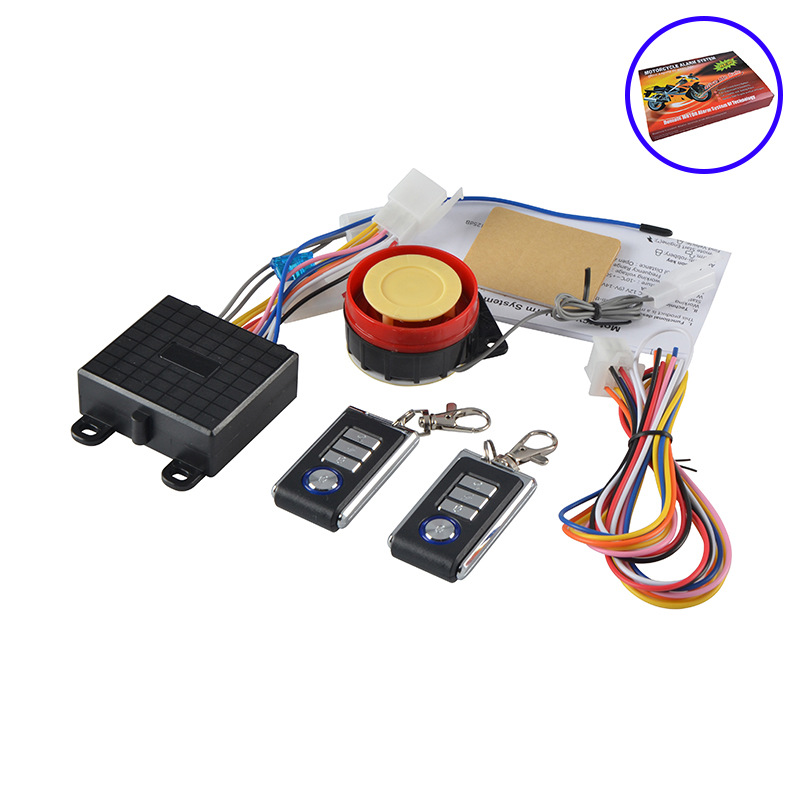 Sistema de alarma para motocicletas