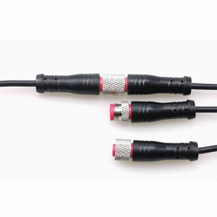 ��ˮ�� LED���B���� 2pin��ĸ��ˮ���^M8��ˮ�� 늾���ˮ�B����