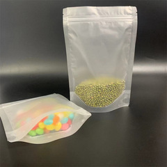 Frosted Ziplock Bag Manufacturer | 8-Side Seal Bags | Frosted & Transparent Packaging Bags | Stand-Up, Self-Sealing Bags for Small-Batch Snack Packs