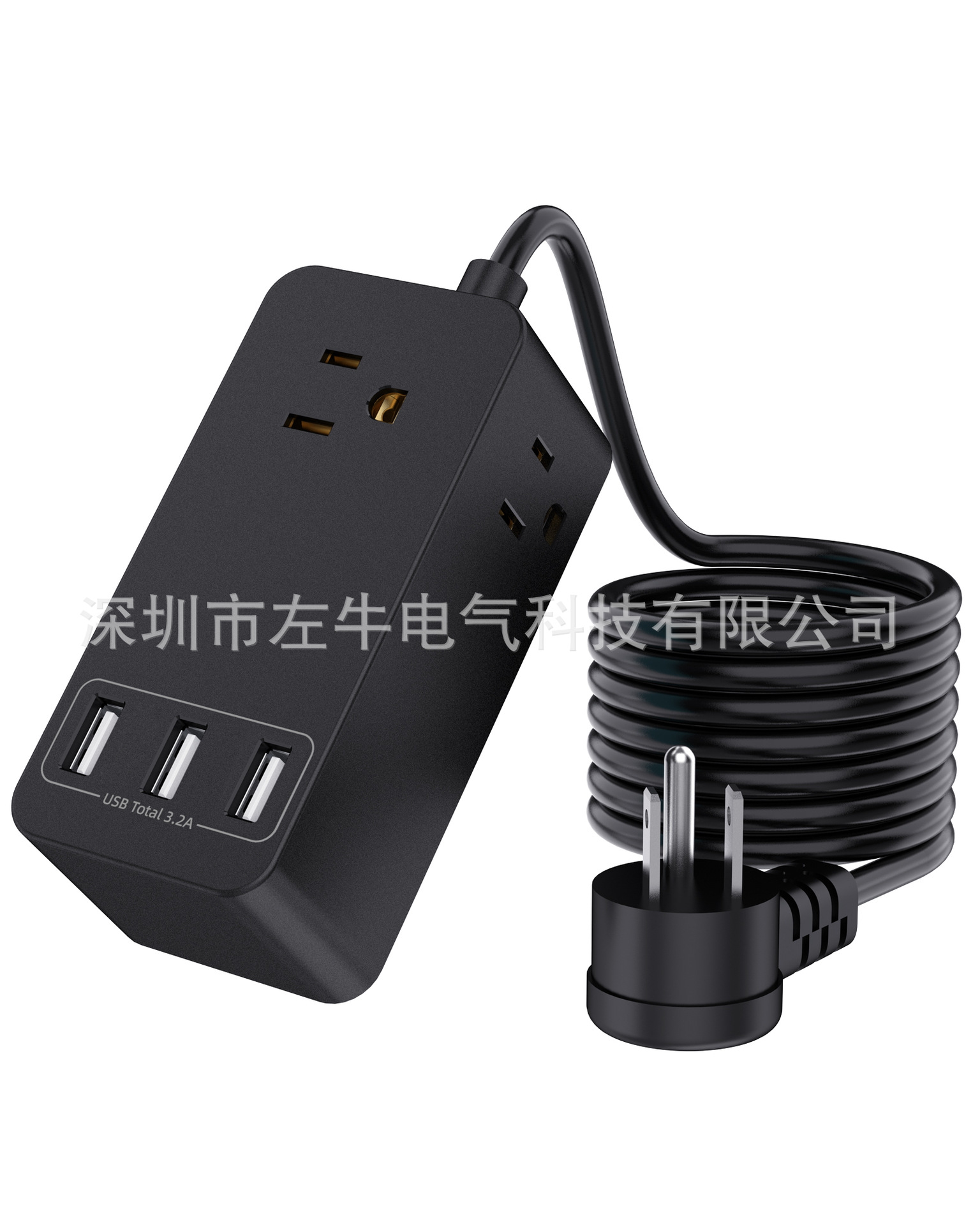 美规插座 美规插座 USB排插 美规充电器  便携排插 可旋转插头