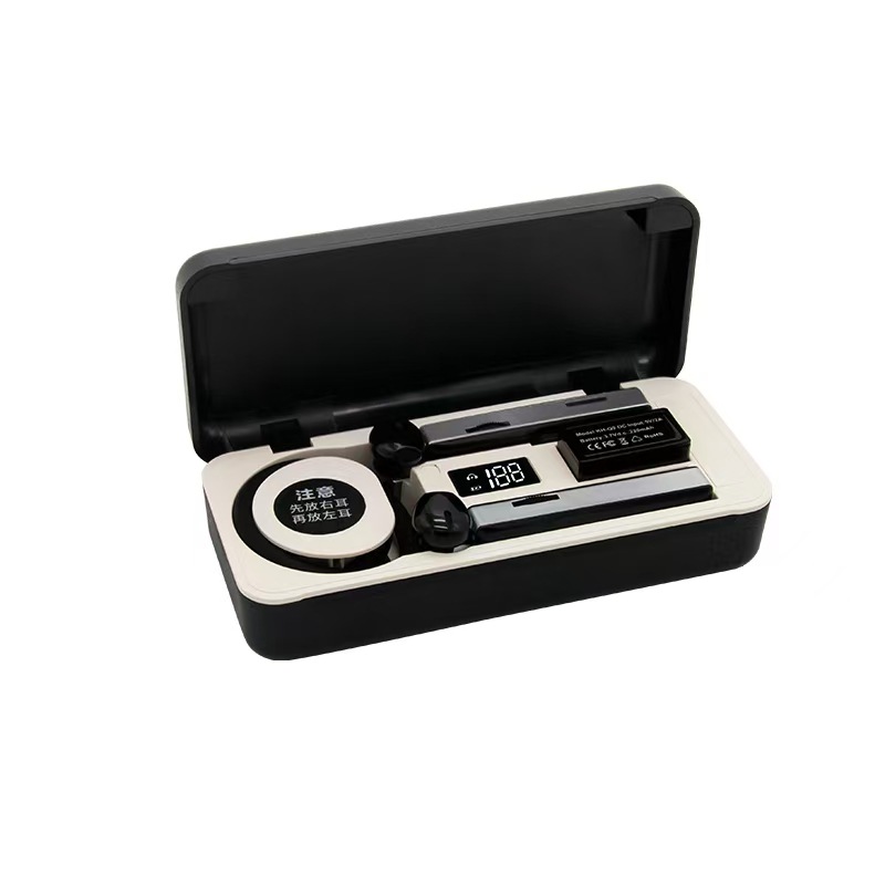 Новый Halter Neck 5 Bluetooth 5.4 Стерео наушники с высокой батареей, длительным сроком службы батареи, снижением шума, беспроводным спортом бег