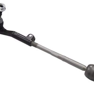 Steering rod tie rod end assembly