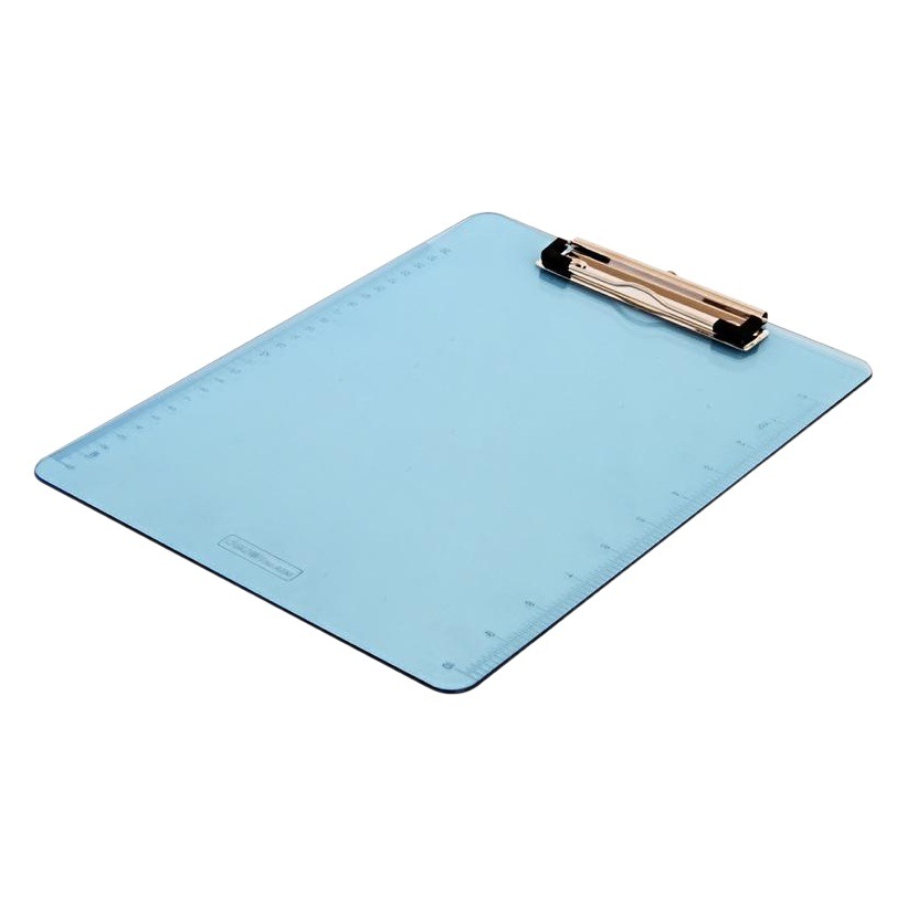 Deli 9256 A4 placa de plástico clip Pad escritura Archivo de la placa clip