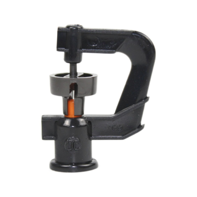 7.5mm G tipo anti-desgaste rociador rotativo micro-rociador 360 grados rotación automática invernadero rociador de verduras en forma de lluvia fina