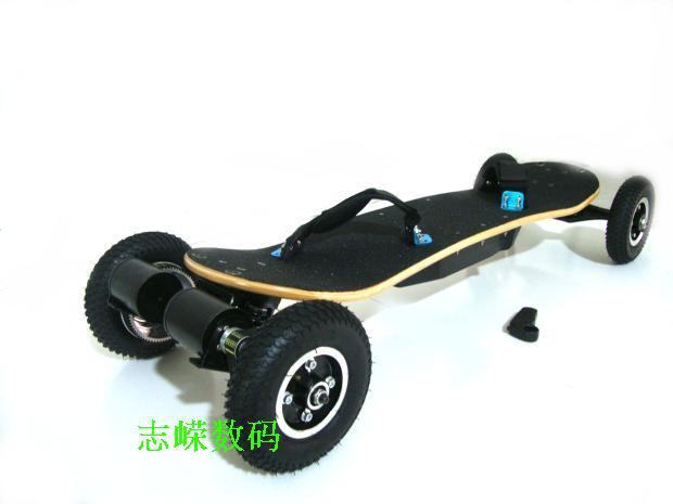 Remote Control Electric Four-Wheel Scooter, Street Mountain Skateboard, Off-Road Skateboard, Adult Skateboard, Downhill Longboard