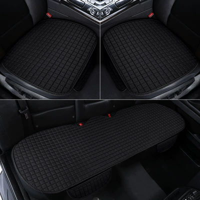 Seat cushion, seat cover, four-season universal square cushion breathable