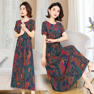 2025���ĳ���ȹ��ɫ����ӡ����������ͨ�����L����ȹŮ�bһ�����l