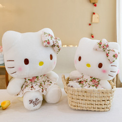 新しいかわいいkt猫富貴花ケイティ猫ぬいぐるみ