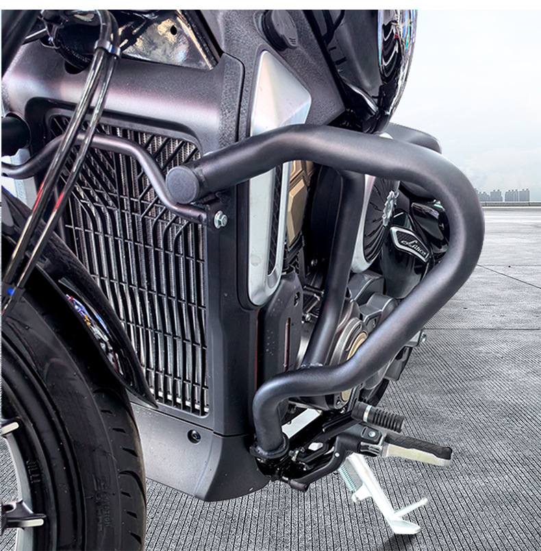Suitable for Wuji Cu625 Bumper Excelle 625V Anti-Collision and Anti-Fall Bumper Motorcycle Front Bumper Modification Accessories