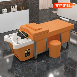 头疗洗头床理发店专用泰式洗头床多功能水循环熏蒸一体式冲水床