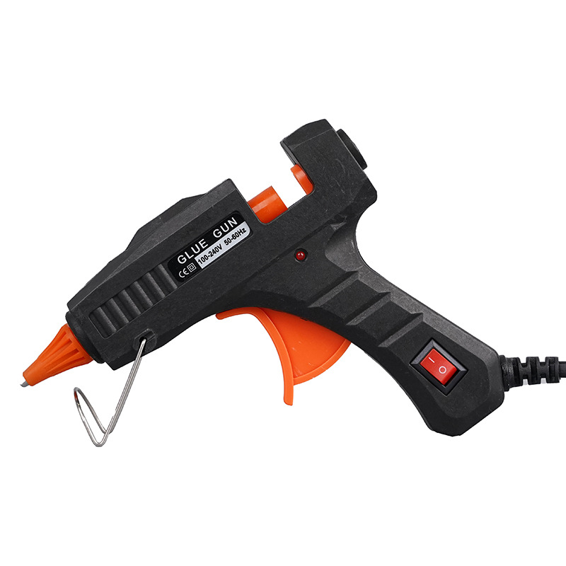 Fábrica directa multi-potencia pistola de fusión en caliente 20W30W60W80W pistola de pegamento en caliente en stock pistola de pegamento en caliente varilla de pegamento transfronteriza