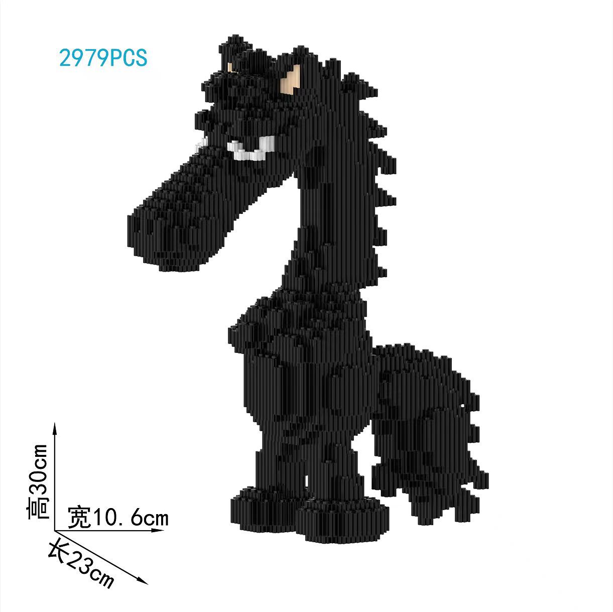 Chao Le Sen ensamblado pellets pequeños juguetes estrella Dailu conejo bloques de construcción niños y niñas puestos al por mayor rompecabezas difíciles